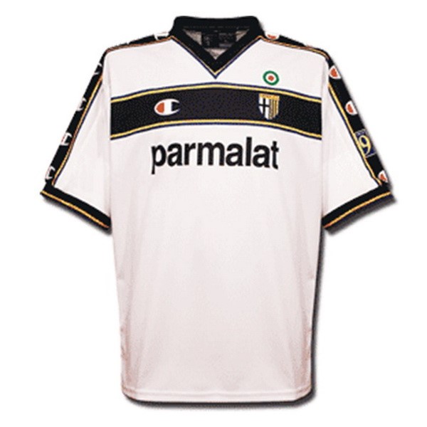 Authentic Camiseta Parma Champion 2ª Retro 2002 2003 Blanco